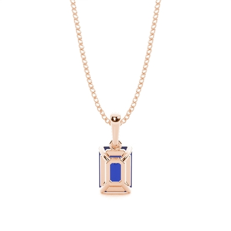 4 Zinkeneinstellung Blue Sapphire Pendent