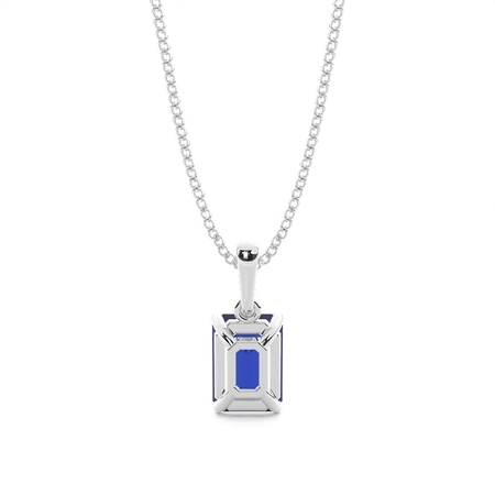 4 Zinkeneinstellung Blue Sapphire Pendent
