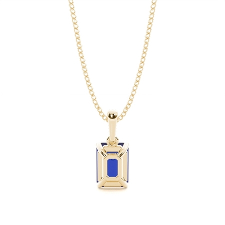 4 Zinkeneinstellung Blue Sapphire Pendent