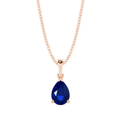 Pear Diamond Pendants