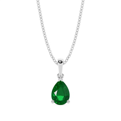 Pear Diamond Pendants