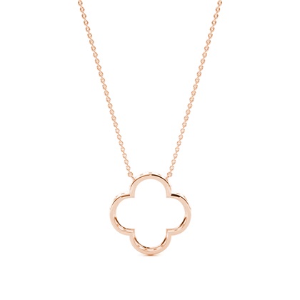 Zarter Anhänger mit rundem Diamant in Mikrokrappenfassung