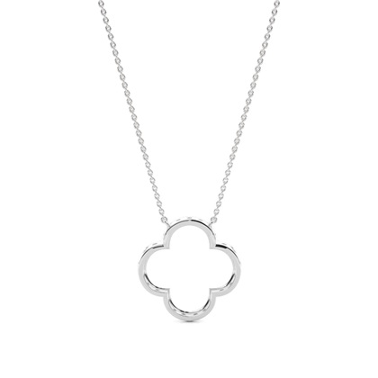 Zarter Anhänger mit rundem Diamant in Mikrokrappenfassung