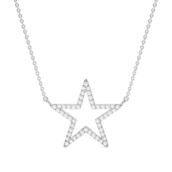 Micro Pave Setting Round Diamond Designer Pendant