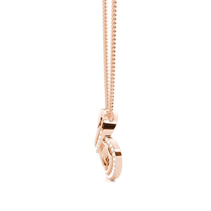 Rose Gold Pendant Necklaces