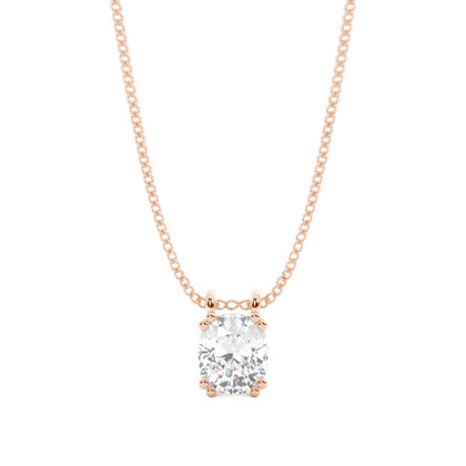 Cushion Diamond Pendants