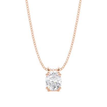 Cushion Diamond Pendants