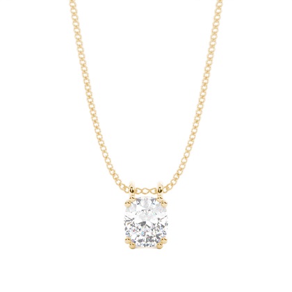 Cushion Diamond Pendants