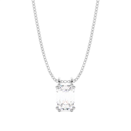Prong Setting Diamond Solitaire Pendant