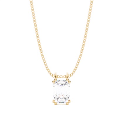 Prong Setting Diamond Solitaire Pendant