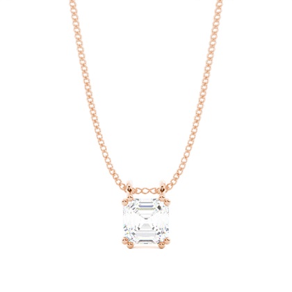 Rose Gold Diamond Pendants & Necklaces