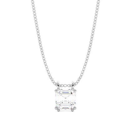 Prong Setting Diamond Solitaire Pendant