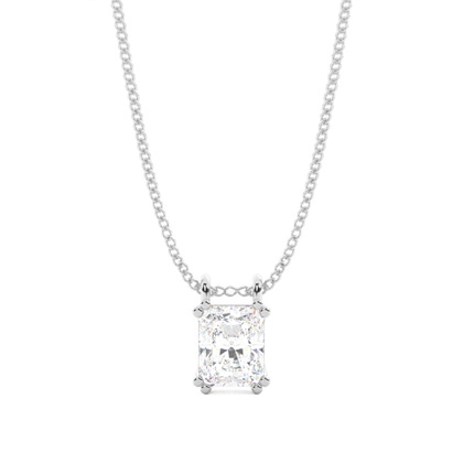 Radiant Diamond Necklaces and Diamond Pendants