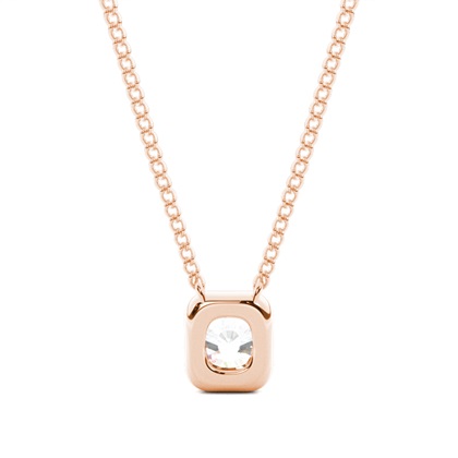 Prong-Einstellung Diamant Solitaire Anhänger