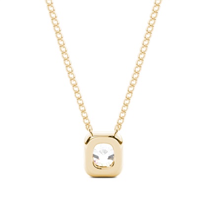 Prong-Einstellung Diamant Solitaire Anhänger