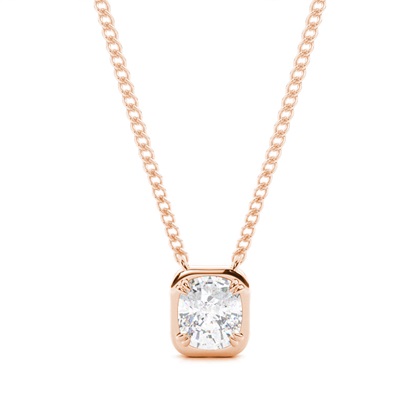 Cushion Diamond Pendants