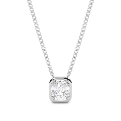 Cushion Diamond Pendants