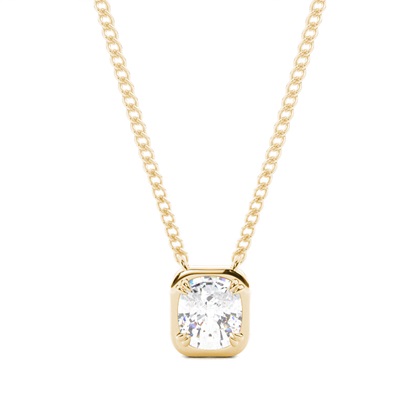 Cushion Diamond Pendants