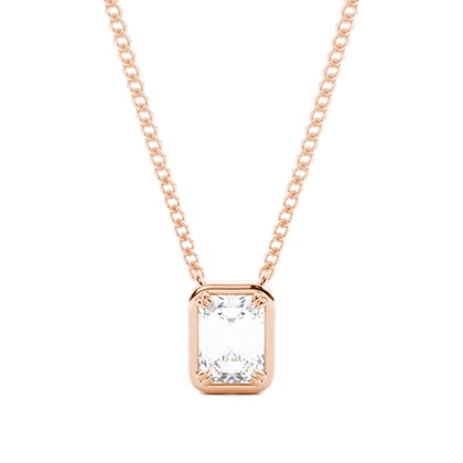 Prong Setting Diamond Solitaire Pendant