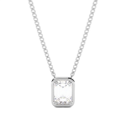 Prong Setting Diamond Solitaire Pendant