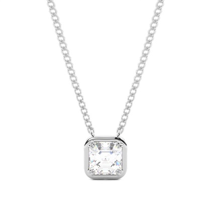 Prong Setting Diamond Solitaire Pendant