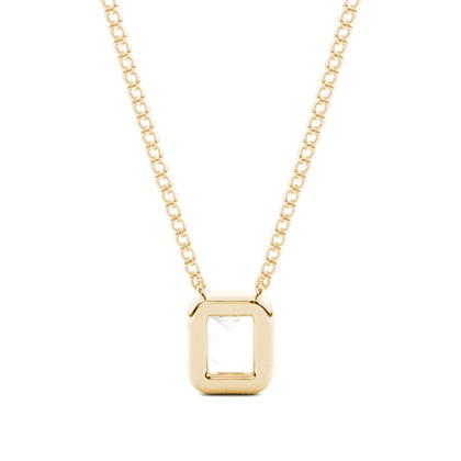 Prong-Einstellung Diamant Solitaire Anhänger