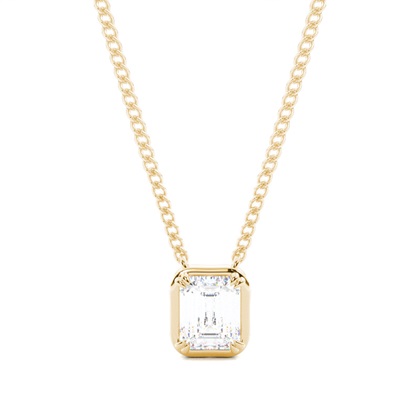 Radiant Yellow Gold Diamond Necklaces and Diamond Pendants