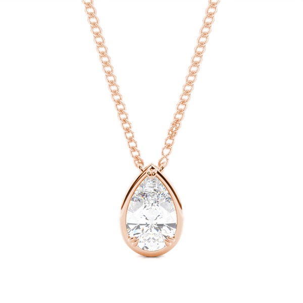 Prong Setting Diamond Solitaire Pendant