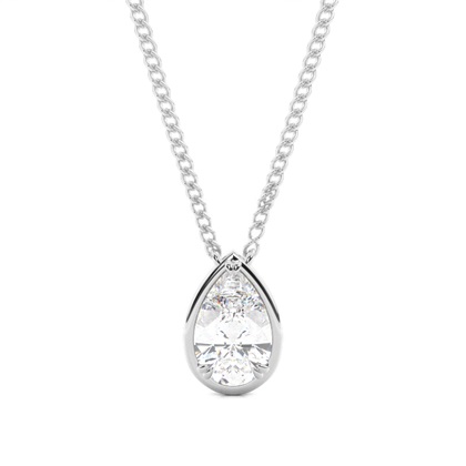 Prong Setting Diamond Solitaire Pendant