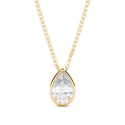 Prong Setting Moissanite Solitaire Pendant