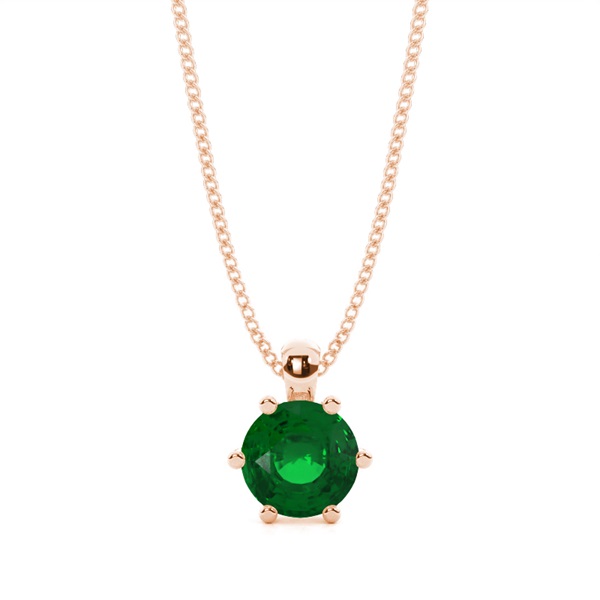 Prong Setting Solitaire Pendant