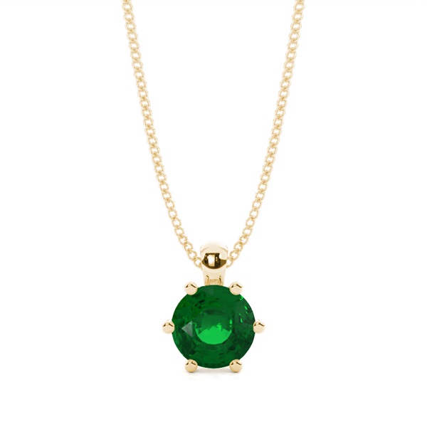 Prong Setting Solitaire Pendant