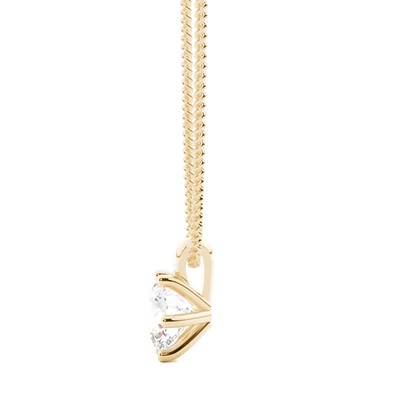 Yellow Gold Pendant Necklaces