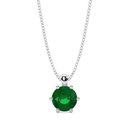 Prong Setting Solitaire Pendant