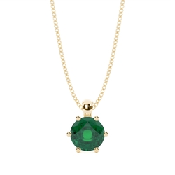 Prong Setting Solitaire Pendant