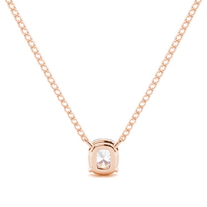 Rose Gold Moissanite Pendants
