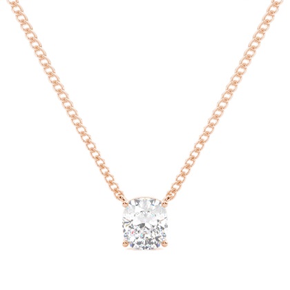 Cushion Diamond Pendants