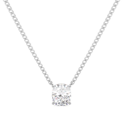 Cushion Diamond Pendants