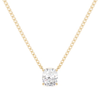 Cushion Diamond Pendants