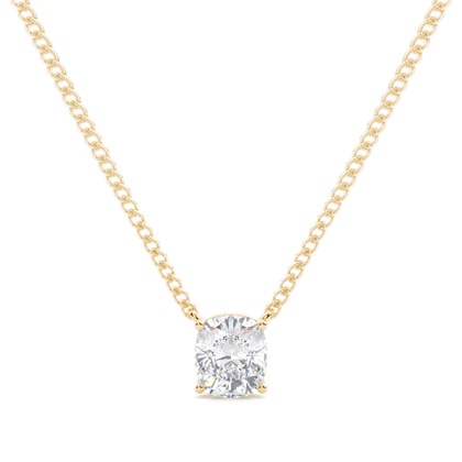 Cushion Diamond Pendants
