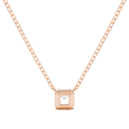 Prong-Einstellung Diamant Solitaire Anhänger