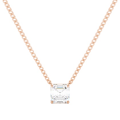 Rose Gold Diamond Pendants & Necklaces