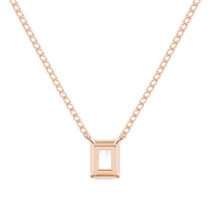 Prong-Einstellung Diamant Solitaire Anhänger