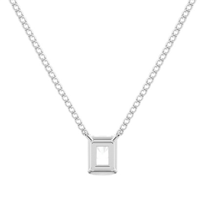 Prong-Einstellung Diamant Solitaire Anhänger