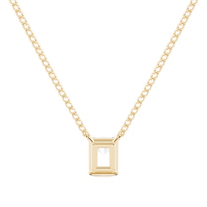 Prong-Einstellung Diamant Solitaire Anhänger