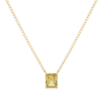 Radiant Yellow Gold Diamond Necklaces and Diamond Pendants