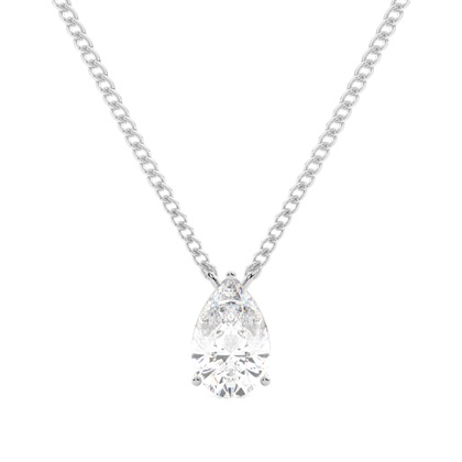 Pear Diamond Pendants