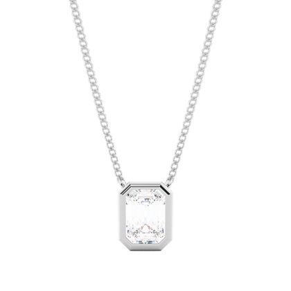 Emerald Diamond Pendants