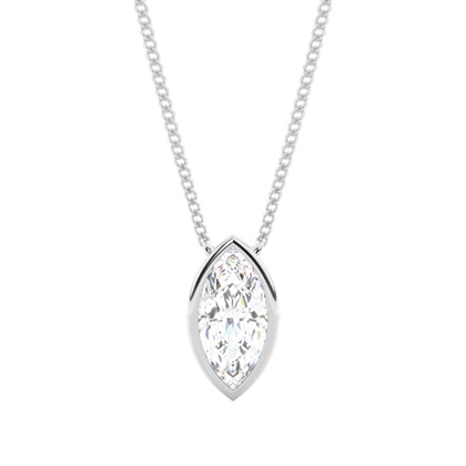Marquise Diamond Necklaces and Diamond Pendants