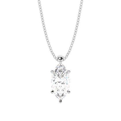 Marquise Diamond Necklaces and Diamond Pendants